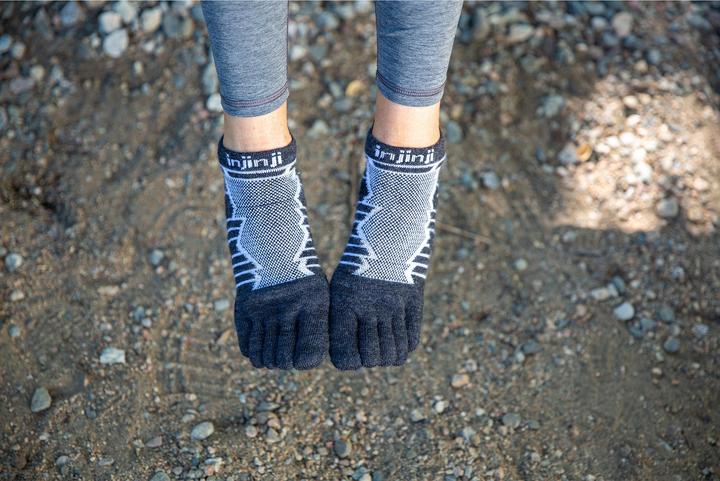 Actual product image Injinji Ultra Run No-Show Wool (M)