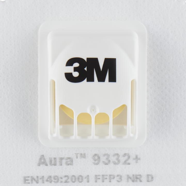 Image du produit 3M Masque de protection respiratoire, blanc (FFP3, 5 x)