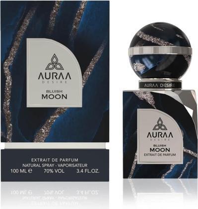 Produktbild Auraa Desire Bluish Moon Extrait de Parfum 100ml von Luxury Unisex Woody Oriental Fragrance with (Eau de Parfum, 100 ml)