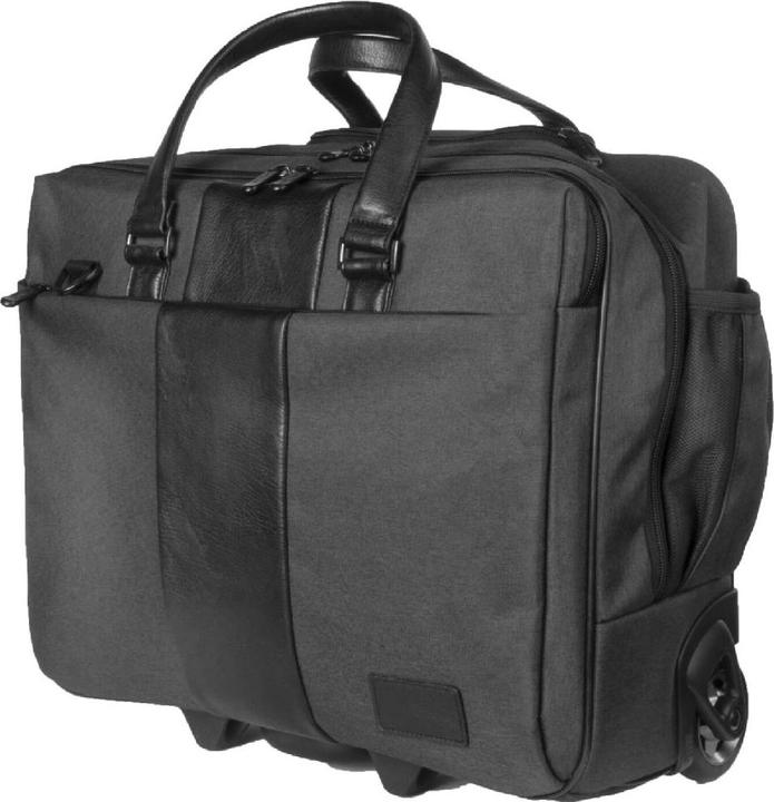 Produktbild Dermata Business Laptop Trolley Canvas 3497CV Zwart (32 l, Handgepäck (bis 50l))
