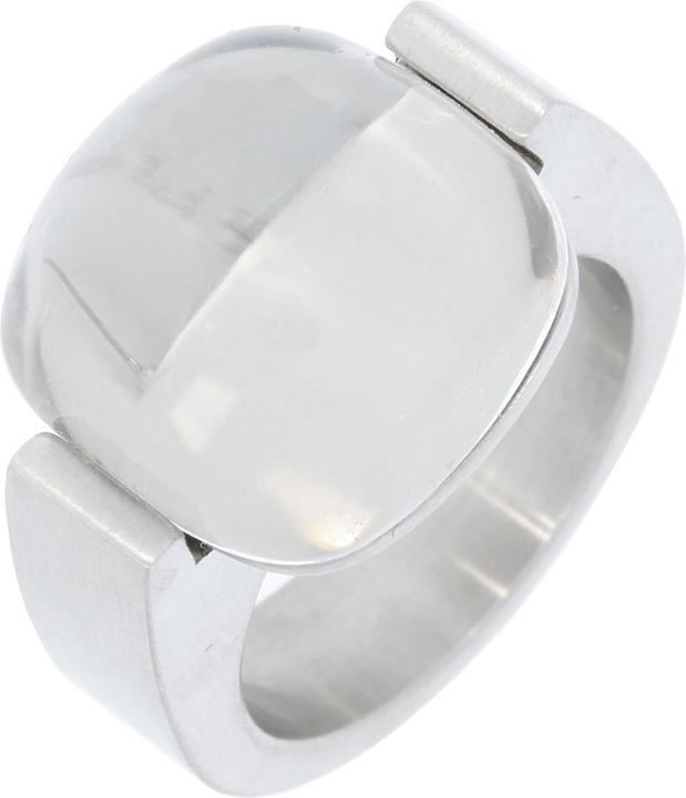 Produktbild Xen Ring mit 15x15 mm grossen Quarz hell (54)