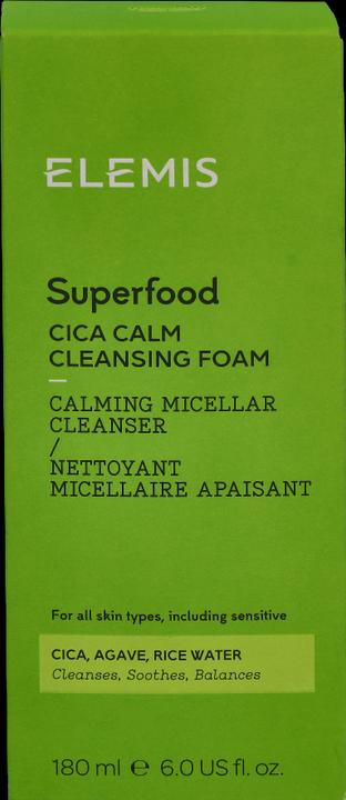 Actual product image Elemis Superfood Cica Calm Cleansing Foam (Foam, 180 ml)