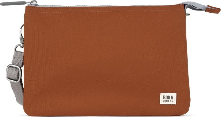 Produktbild Roka London Carnaby Crossbody XL Recycled Canvas Bran