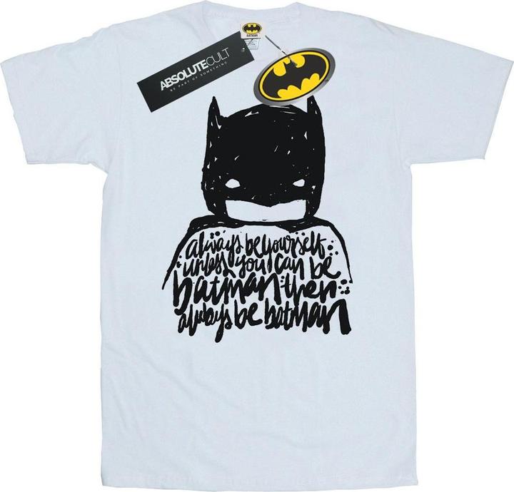 Batman Sei immer du selbst Baumwolle Boyfriend TShirt