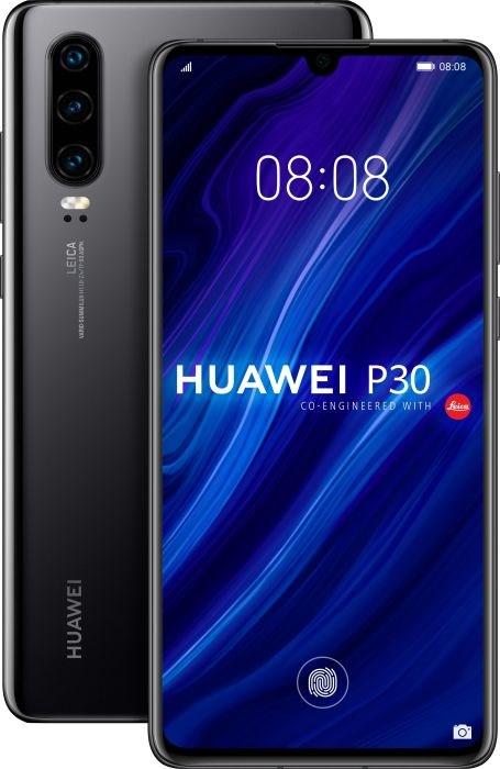 Actual product image Huawei P30 (128 GB, Black, 6.10", Dual SIM, 40 Mpx, 4G)