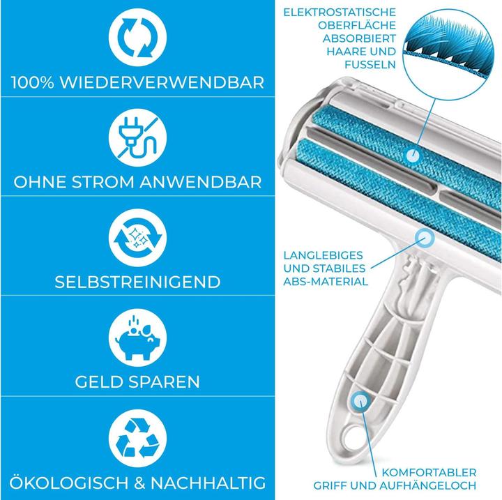 Produktbild Quick Aid Fusselrolle und Tierhaarentferner