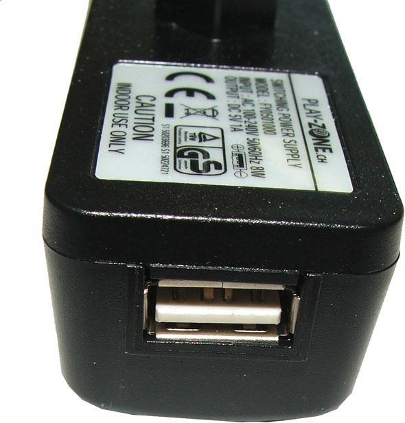 Produktbild Play-Zone Netzteil AC/DC-Adapter 5V DC 1000mA USB