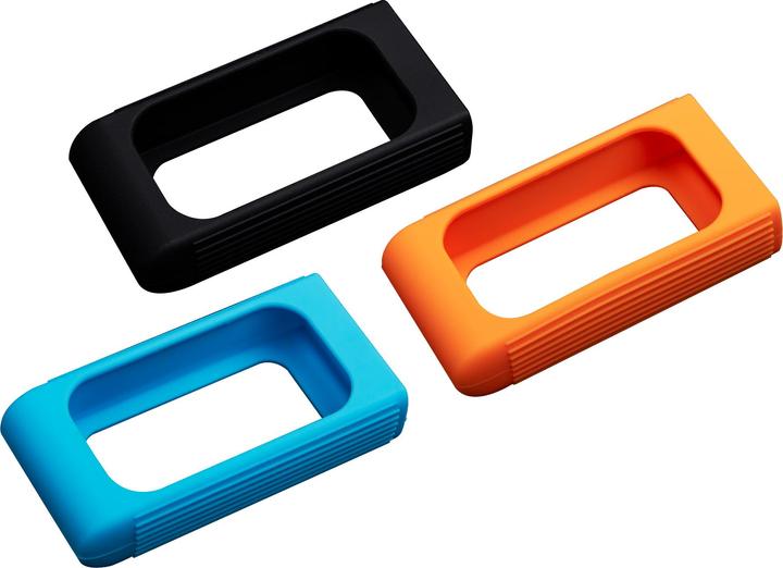 Produktbild Kingston XS SSD Rubber Sleeve 3 Pack - Black Blue Orange