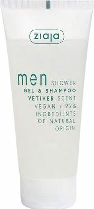 Actual product image Ziaja Shower gel and shampoo Vetiver Men (Gel & Shampoo) 200 ml (200 ml)