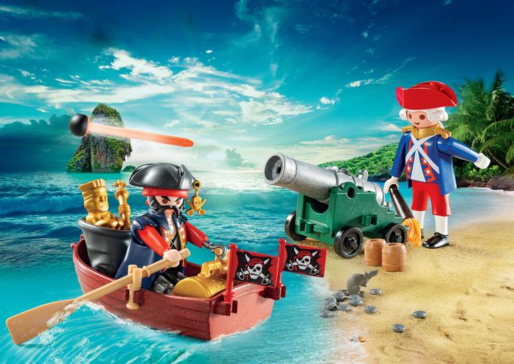 Produktbild Playmobil Piraten-Räuber-Transportkoffer (9102, Playmobil Pirates)
