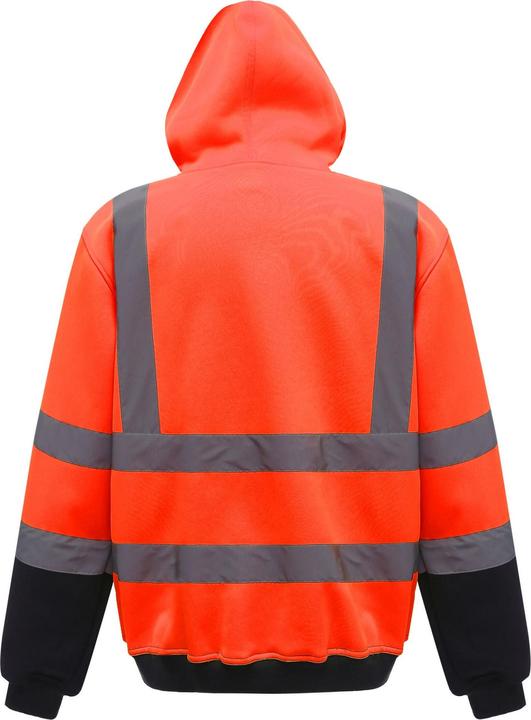 Actual product image Yoko Mens Hi-Vis Pullover Hoodie (M)