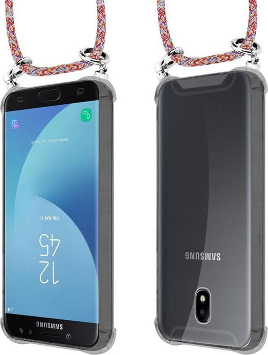 Produktbild Cadorabo TPU Handy Kette SILBER Cover