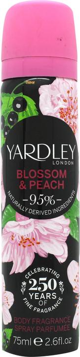 Immagine prodotto Yardley Blossom & Peach di London Body Fragrance Spray 77 ml (Getto vaporizzato, 77 ml)