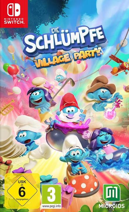 Image du produit Microids Les Schtroumpfs : Village Party (Switch, DE)