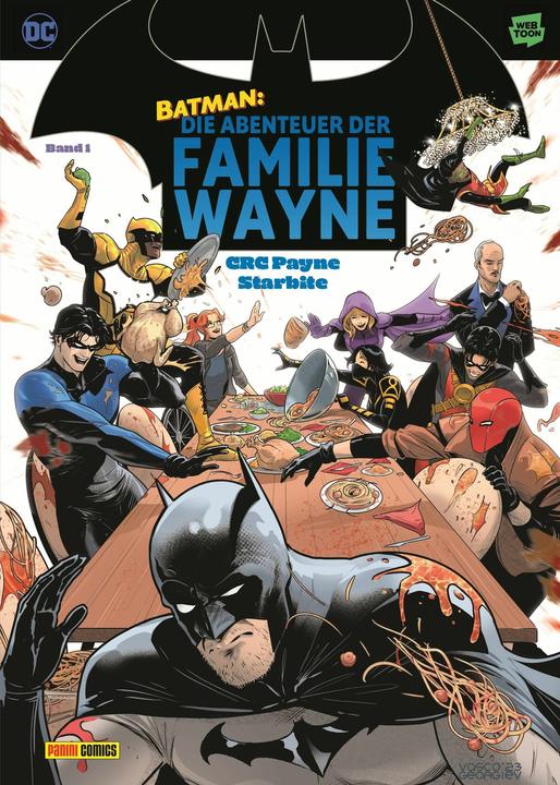 Image du produit Panini Batman: Die Abenteuer der Familie Wayne (Allemand, CRC Payne, StarBite, Maria Li, 2024)
