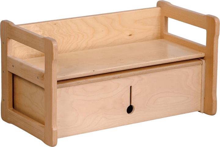 Wood & luck Multifunctional bench with double box (Children bench)