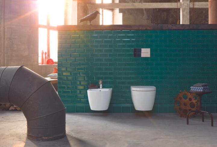 Image du produit Duravit WC mural ME by Starck Plongeur ouvert Splrand Economiseur d'eau blanc avec revêtement 252909
