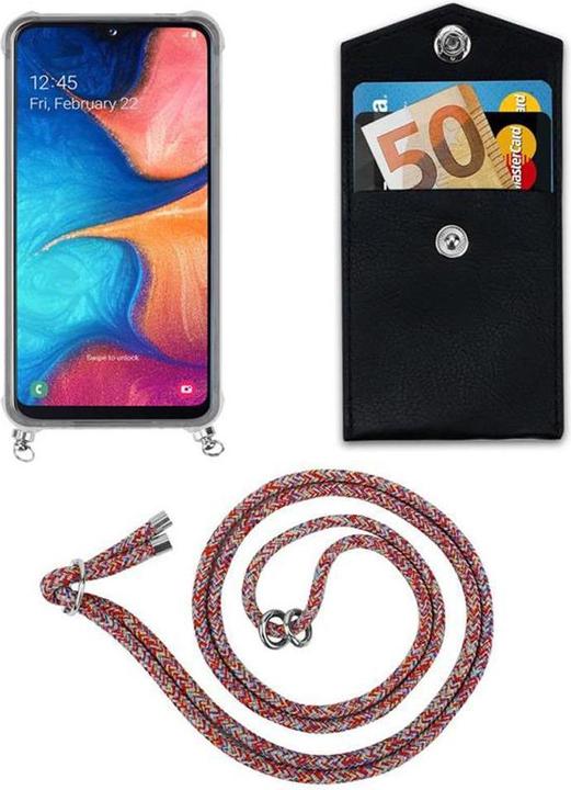 Produktbild Cadorabo TPU Handy Kette SILBER Cover