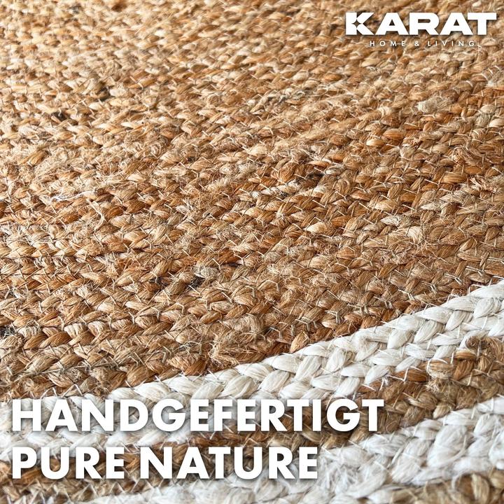 Immagine prodotto Karat Jute-Teppich (120 x 120 cm)
