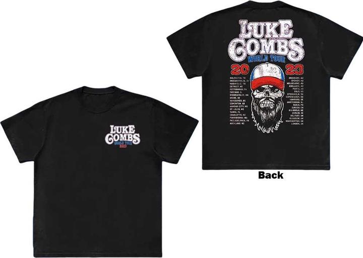 Luke Combs Tour 23 Skull