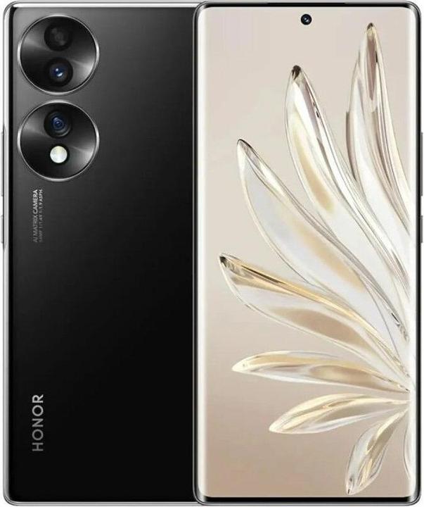Image du produit Honor 70 (128 Go, Midnight Black, 6.67", Double SIM, 54 Mpx, 5G)