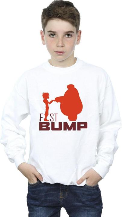 Immagine prodotto Disney Big Hero 6 Baymax Fist Bump Cutout Felpa Ragazzi (152, 158)