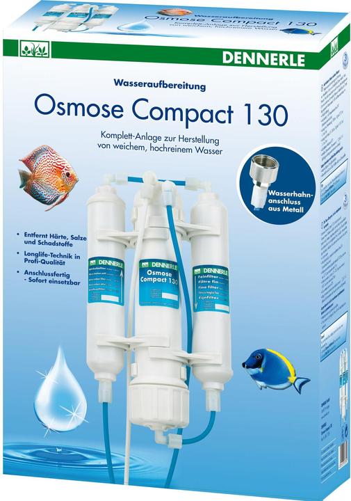 Immagine prodotto Dennerle Osmosi Compatto 130 (130 l, Filtri esterni, Acqua marina, Acqua dolce)