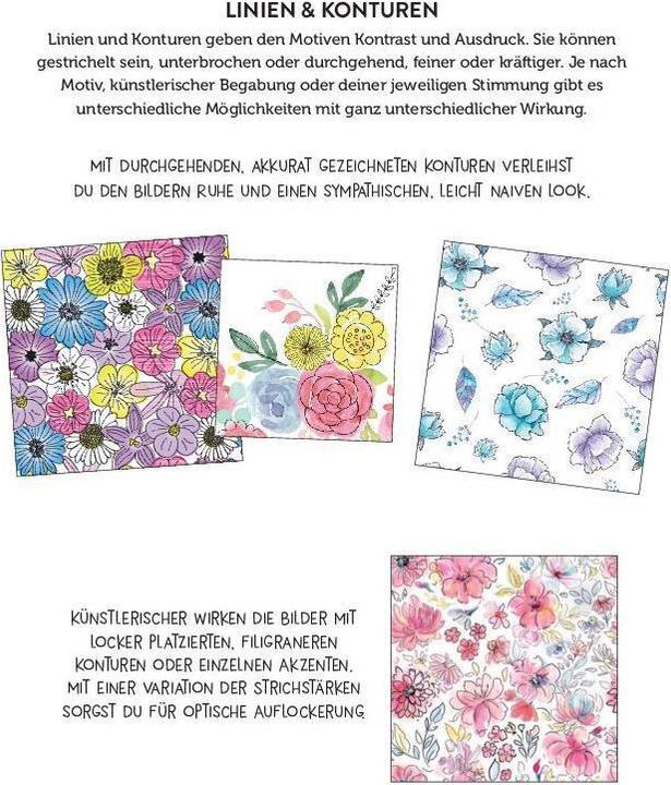Actual product image The Contours Colouring Book
