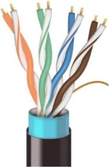 Image du produit Ubiquiti UISP-CABLE-CARRIER-1 - Câble de brassage Cat.5e, SF/UTP, 1m, noir (CAT5e, 1 m)