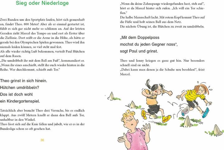Actual product image Erst ich ein Stück, dann du – Theo vor, noch ein Tor! (German, THiLO, 2024)