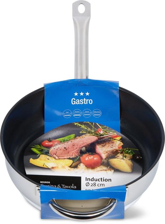 Produktbild Cucina & Tavola Gastro (28 cm, Bratpfanne, Edelstahl)