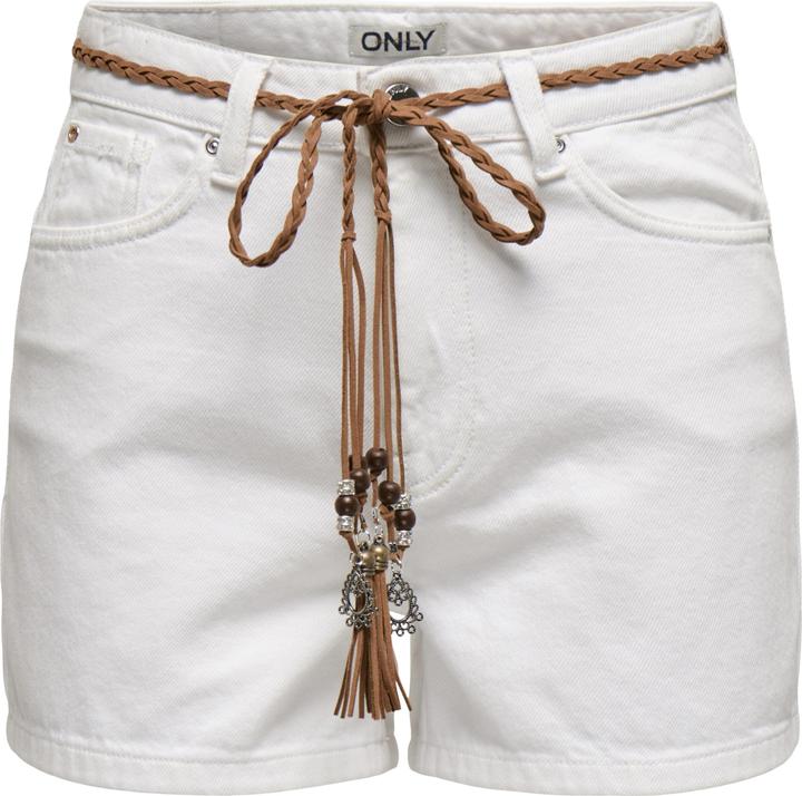 Only ONLKELLY Hohe Taille Normal geschnitten Jeans-Shorts Jeans-Shorts