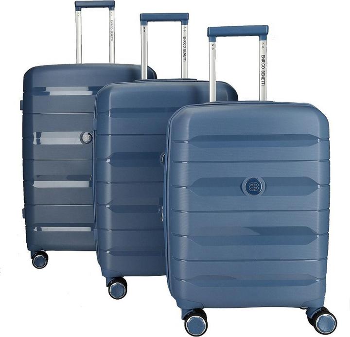 Actual product image Enrico Benetti Montréal - Set of 3 suitcases (L (90 - 115l))