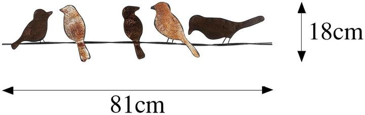Produktbild Wallxpert Birds (81 x 18 cm)