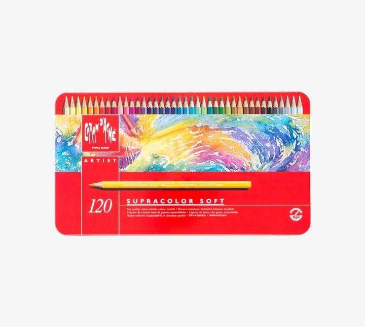 Produktbild Caran d'Ache Supracolor Aquarelle Metallschachtel (Mehrfarbig, 120 x)