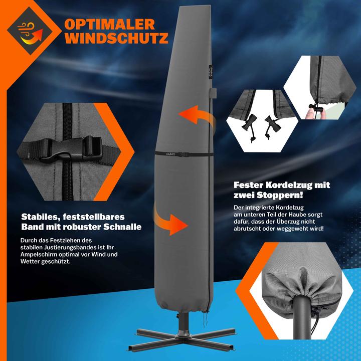 Actual product image Kingsleeve Ampelschirm Schutzhülle