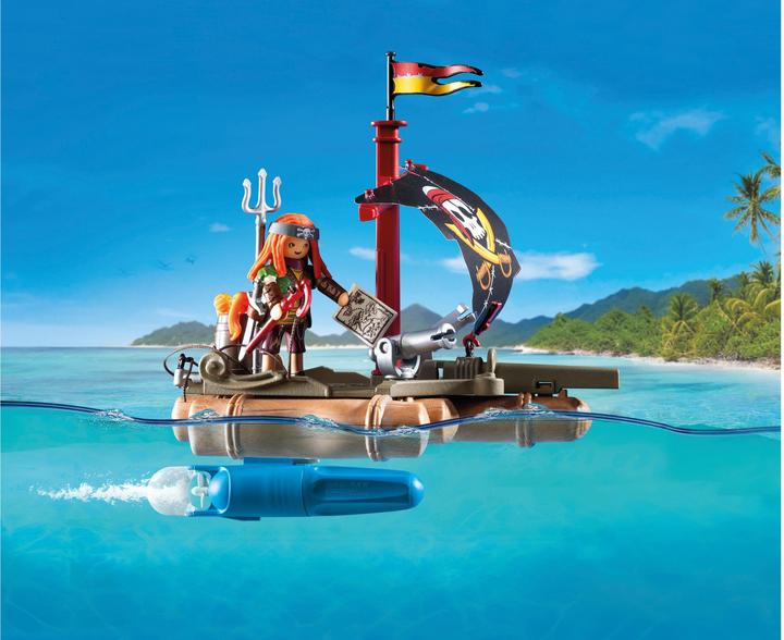 Actual product image Playmobil Recovering treasure on a pirate raft (71794, Playmobil Pirates)