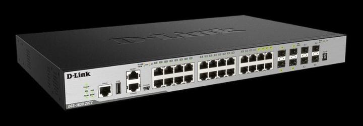 Image du produit D-Link Switc De Pile 28 Ports Couche 3 GB (20 Ports)