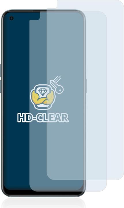 Productafbeelding BROTECT Schutzfolie Displayschutz Displayschutzfolie Folie Klar Transparent (2 Stuk, OnePlus North CE 2 5G)