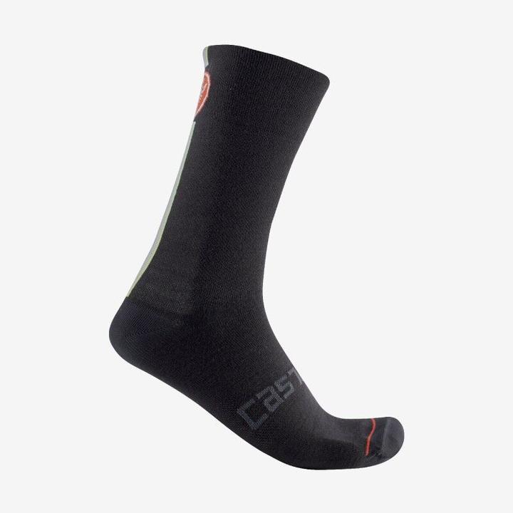 Actual product image Castelli Racing Stripe 18 Sock (L/XL)