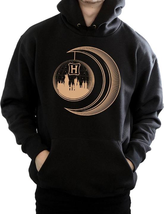 Actual product image Mens Hogwarts Moon Hoodie (XXL)