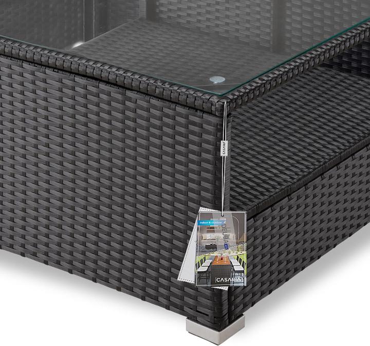 Produktbild Casaria Polyrattan Lounge Set