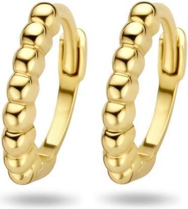 Marie Celeste Klapoorringen Bolletjes 10 mm - 10 mm - Gold (14K Gelbgold)
