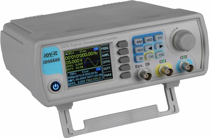 Joy-it Generatore di segnali e frequenzimetro JDS6 (Contatore di frequenza)
