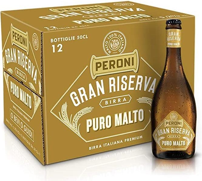 Immagine prodotto Peroni Gran Riserva PURO MALTO Caso / (12 x 50 cl)