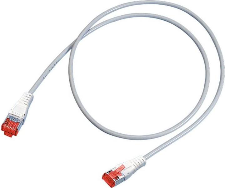 Image du produit R&M Câble de raccordement CU C6A S GY 1.5m (S/FTP, CAT6a, 1.50 m)