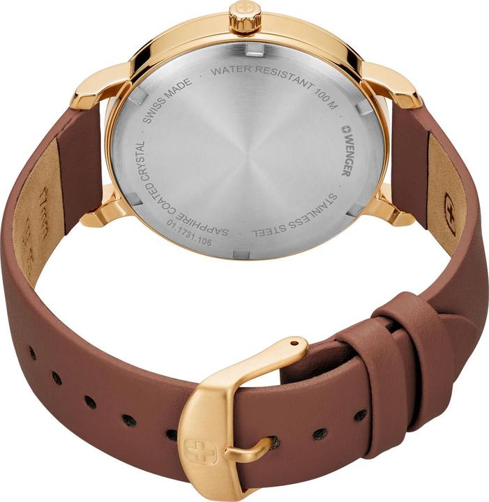 Actual product image Wenger Metropolitan Donnissima (Analogue wristwatch, Swiss made, 38 mm)