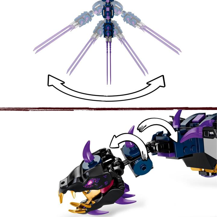 Actual product image LEGO Ninjago - The Dragon of the Overlord (71742, LEGO Ninjago, LEGO Rare Sets)