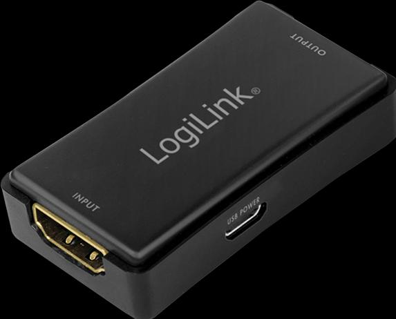 Actual product image LogiLink 4K HDMI Repeater, 25 m
