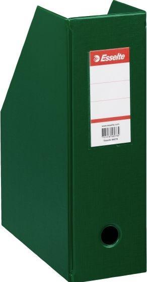 Immagine prodotto Leitz Esselte Cartella standard, DIN A4, cartone, verde (L)100 mm con pellicola in PVC, pieghevole, con S (A4)